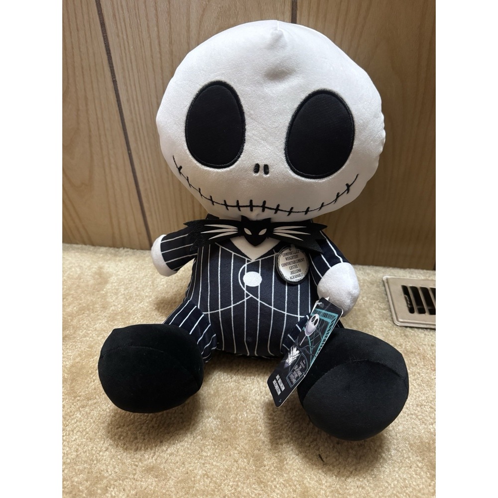 Nightmare Before Christmas Jack Skellington Weighted Plush